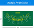 36" 72" GSE Games & Sports Expert x Casino Layout Felt, Professional Casino Tabletop Mat for Parties, Casino Poker Game