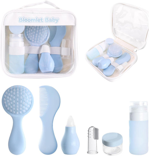 Baby Care Kit, Baby Grooming Kit,6-Piece Newborn Grooming Set with PP Baby