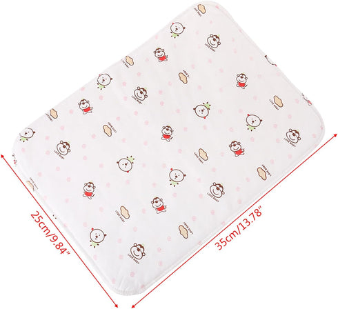 BOGEEL Baby Changing Pad Reusable Waterproof Stroller Diaper Folding Soft Mat Washable,EVA+Cotton Blend