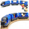 TOPLIVING Battery Operated Train for Wooden Train Track Set Toys for Toddlers Age