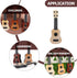 Kisangel 1pc Wooden Kids Ukulele Toy, Toddler Guitar Classical Instrument for Preschool Children, Beige