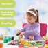 Set, 6-Pack 4.5-Ounce ChildGen Natural Play Dough Non-Toxic, Super Soft, Long Lasting Playdough, Modeling Dough, Kids
