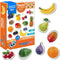 PHOTO FRUITs&Berries - Large Kitchen Magnets for Toddlers - Educational Learning Toys for Kids, Development Magnets