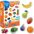 PHOTO FRUITs&Berries - Large Kitchen Magnets for Toddlers - Educational Learning Toys for Kids, Development Magnets