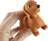 Curious Minds Busy Bags 2 Stretchy Weiner Dog Crushed Bead Sand Filled, Doggy Lover Sensory Fidget Toy