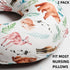 FIGEPO 2 Pack Nursing Pillow Cover Neutral Stretchy Removable Baby Nursing Covers for Breastfeeding Pillows Soft