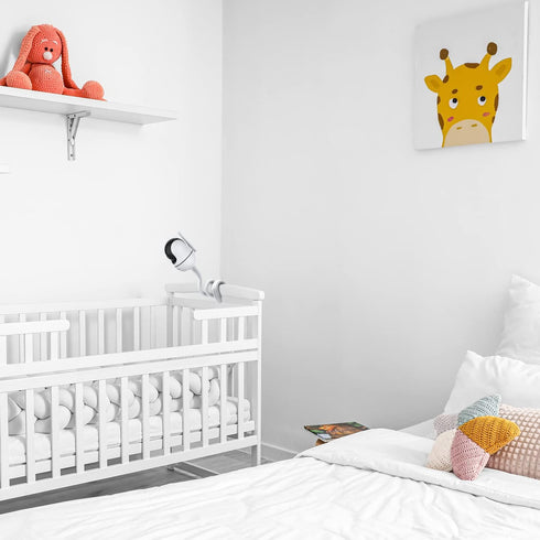 bonoch Baby Monitor Mount, Flexible Crib Camera Holder for BBM01/BBM02/BBM03, Wall Mount without Damage