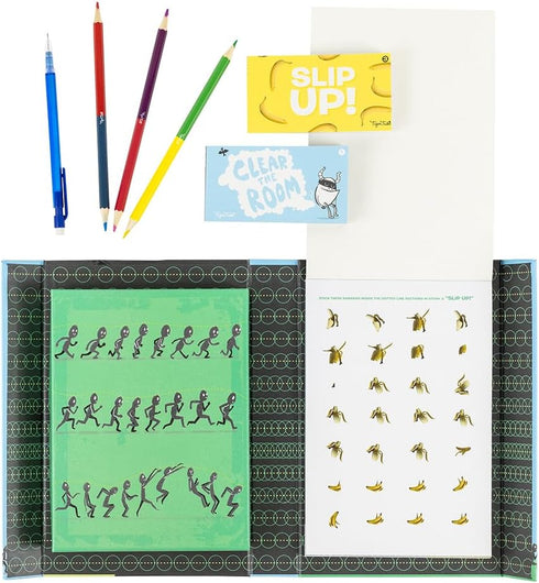 Flip Book Kit - Animation Action Guide Book for Kids & Tweens Ages 8+