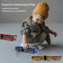 City Bus Toy for Kids, Die Cast Alloy Pull Back Vehicles, Electric Bus with Sounds and Lights Educational Gift
