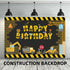 FIGEPO Set Construction Birthday Party Supplies Dump Truck Party Decorations Kits arch kit Garland for Boy Construction