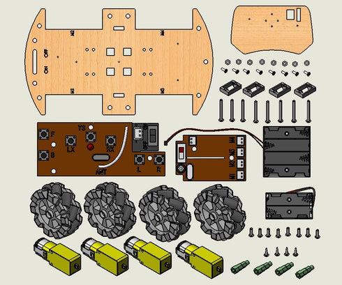 ScienSta 6 7 8 9 10 11 12 4WD 68mm STEM Projects for Kids Year Old Build Your Own Remote Control CarScience Experiment