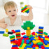 120Pieces Classic Building Bricks Toy Set 2x4 MOC Basic Parts Compatible with Major Brands STEM Toys for Kids 6+