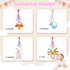 Boho Pacifier Clip for Boys Girls Pacifier Holder Leash Wooden Clips Handmade Braided Cotton Unisex Baby Shower