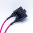 12V Battery Wire Harness Connector for Power Wheels Kid Trax Jeep, Replaceable 15A Fuse Ride On Toy Parts
