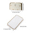 GKOXUQ Portable Baby Changing Pad Foldable & Water Proofing Mat Built-in Mesh Pocket for Newborns and Parents During