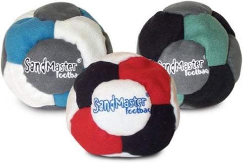 World Footbag 3 Pack, Multicolor Sacks you Kick Footbag