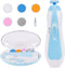 SCAIKTIG Baby Nail Trimmer Electric, Low Noise Newborn Safe Nail Clipper Kit with
