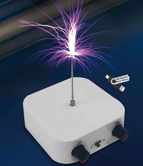 Tesla Coil Music Solid State Bluetooth Tesla Coil Speaker Touchable Artificial Lightning