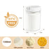 go-1300ml Formula Container to Travel Dispenser BPA Free Airtight Container with Spoon and Layered Storage