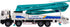 1:55 GoolRC Concrete Pump Truck, Scale Diecast Car Model Car, Simulation Engineering Machine Model
