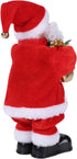Christmas Funny Santa Toy, Dancing and Singing Electric Santa Claus Doll, Holiday Interactive Musical Ornament