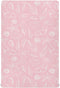 GOODOLD Pink Seashells Crib Sheets for Boys Girls, 39x27 Inch Soft and Breathable