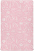 GOODOLD Pink Seashells Crib Sheets for Boys Girls, 39x27 Inch Soft and Breathable