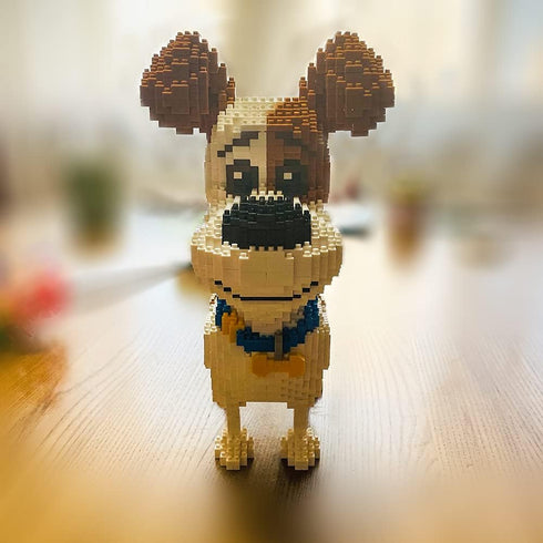 Ulanlan Adult Building Sets, 2100 Pieces Micro Bricks Dog Animal Building Toy for Kids and Teens