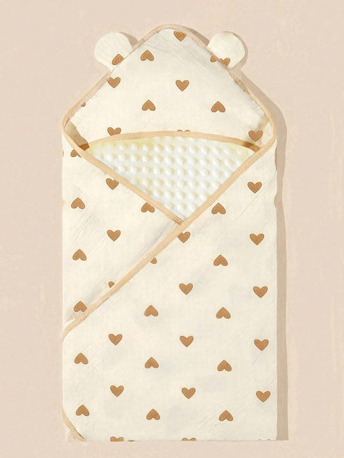 SEVDO 31"x31"(Love) Baby Swaddel Blanket Cotton Muslin,Baby Receiving Blankets for Unisex Girls Boys, Neutral Toddler