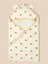 SEVDO 31"x31"(Love) Baby Swaddel Blanket Cotton Muslin,Baby Receiving Blankets for Unisex Girls Boys, Neutral Toddler