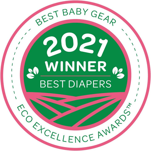 6 (35+ Lbs), 24 Count Bambo Nature Premium Eco-friendly Baby Diapers, Size