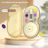 SHINLHUA Set: 6 Trimmer Newborn Electric Care Gentle Grinding Heads, & Compact Storage Quiet Nails Polisher Round Tool