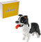 Larcele Micro Dog Building Blocks Set, 950 Pieces KLJM-02 (Border Collie) Mini Building Toy Bricks Kit