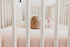 Blush Premium Knit Baby Crib Sheets - Soft & Breathable