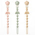 Baby Pacifier Clips One Piece Binky Clip Holder Silicone Teether Clip Pacifier