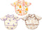 CoolaPeach Feeding Bibs for Baby,3 Pack-Waterproof & Easy Clean Baby Bibs for Eating,Toddlers