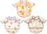 CoolaPeach Feeding Bibs for Baby,3 Pack-Waterproof & Easy Clean Baby Bibs for Eating,Toddlers