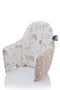 Cover Washable & Reversible Cotton Cushion Cover for IKEA High Chair Accessories,