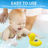 b&h Duck Baby Bath Thermometer - Toddlers Bath Temperature Safety Floating Toy, Bathtub Thermometer in Fahrenheit &