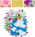 Colorful Baby Security Blanket, Soft Touch Plush Sleep Helper for Kids and Toddlers