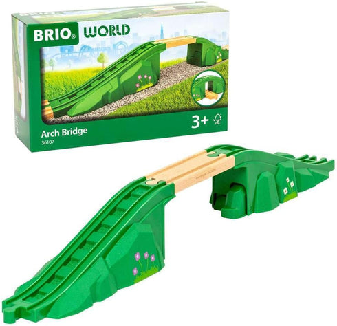 BRIO World - 36107 Arch Bridge | Toy Train Set Accessory for