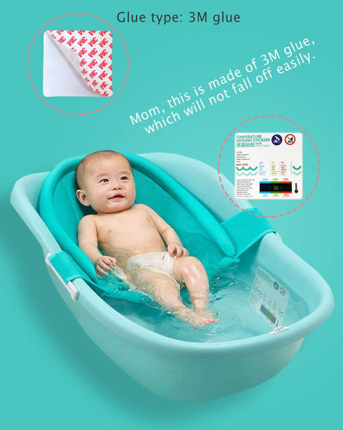 Kids Bath Thermometer 2 Pack, Waterproof Liquid Crystal Material, No Mercury/Glass, Easy to Use, Accurate Data