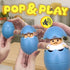 Egg Pops Talking Easter Egg Toy - Figure Pops Up & Plays Sounds, Easter Basket Stuffers for Teens - Interactive Kids