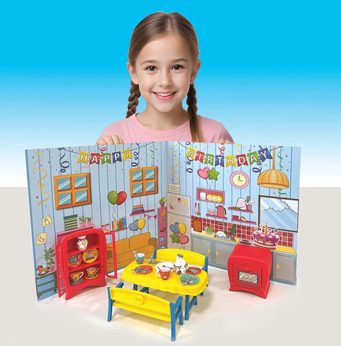 Set 30 Mini Maker Party Creations Paint Your Own with UV Oven DIY Ceramic-Like Craft Kit for Girls & Boys Decorate