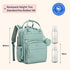 Backpack BabbleRoo Diaper Bag - Baby Essentials Travel Bag - Multi Function Water Resistant Diaper Bag, Travel