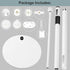 EYSAFT Max/VM901/VM924/VM919/RM7764,Momcozy,Babysense(MaxView),HelloBaby,Heavy-Duty Baby Monitor Floor Stand Mount