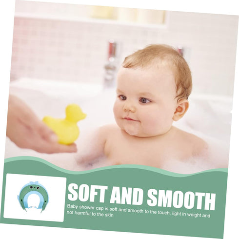 Shampoo Cap Baby Bath Hair Washing Hat for Toddlers Toddler Shower Visor Shower Cap Kids Hair Washing Station for Sink Shower Plastic Child