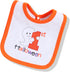 My First Halloween Baby Bibs for Boys and Girls, Drooling and Teething (Pumpkin Orange)