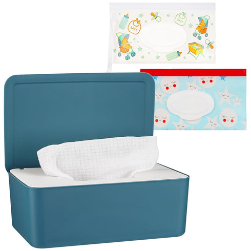 Diaper Wipes Dispenser Wipes Holder, Wipes Tissue Case Keeps Wipes Fresh Tissue