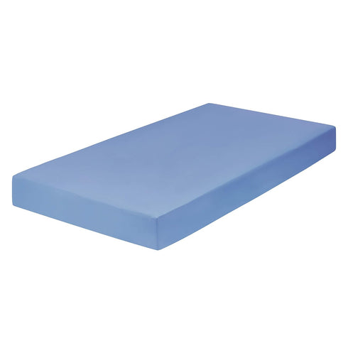 Everyday Kids 2 Pack Fitted Boys Crib Sheet, 100% Soft Breathable Sheet, Fits Standard Size Crib Mattress, Train/Light